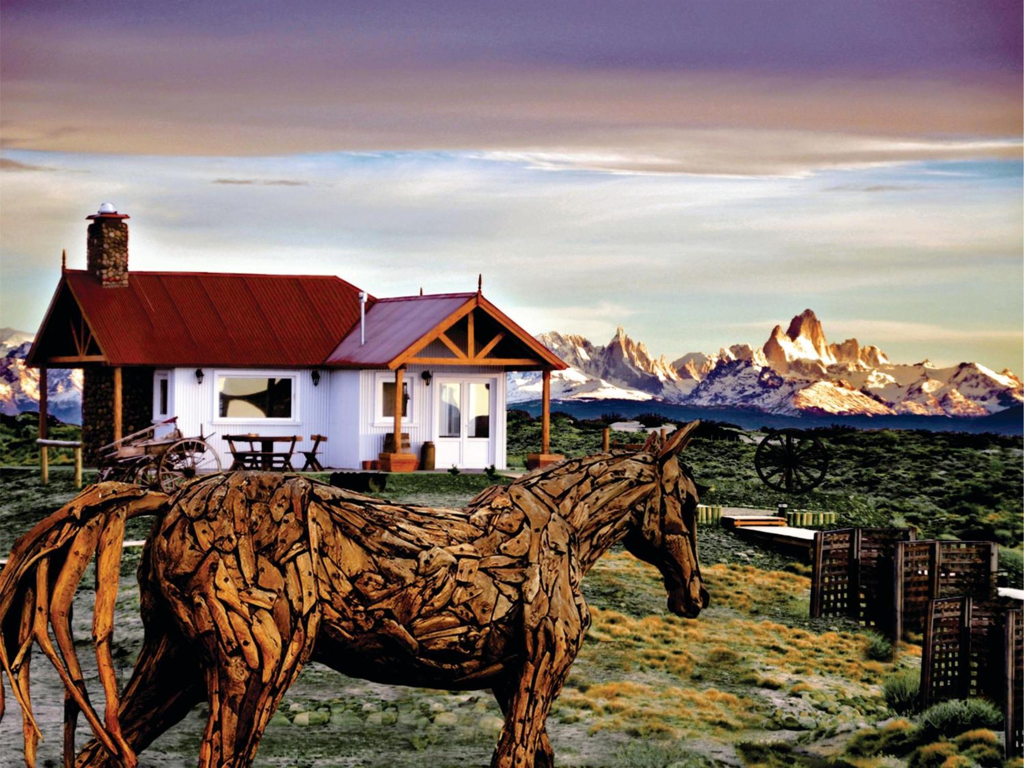 Estancia La Estela Lago Viedma Eksteriør bilde